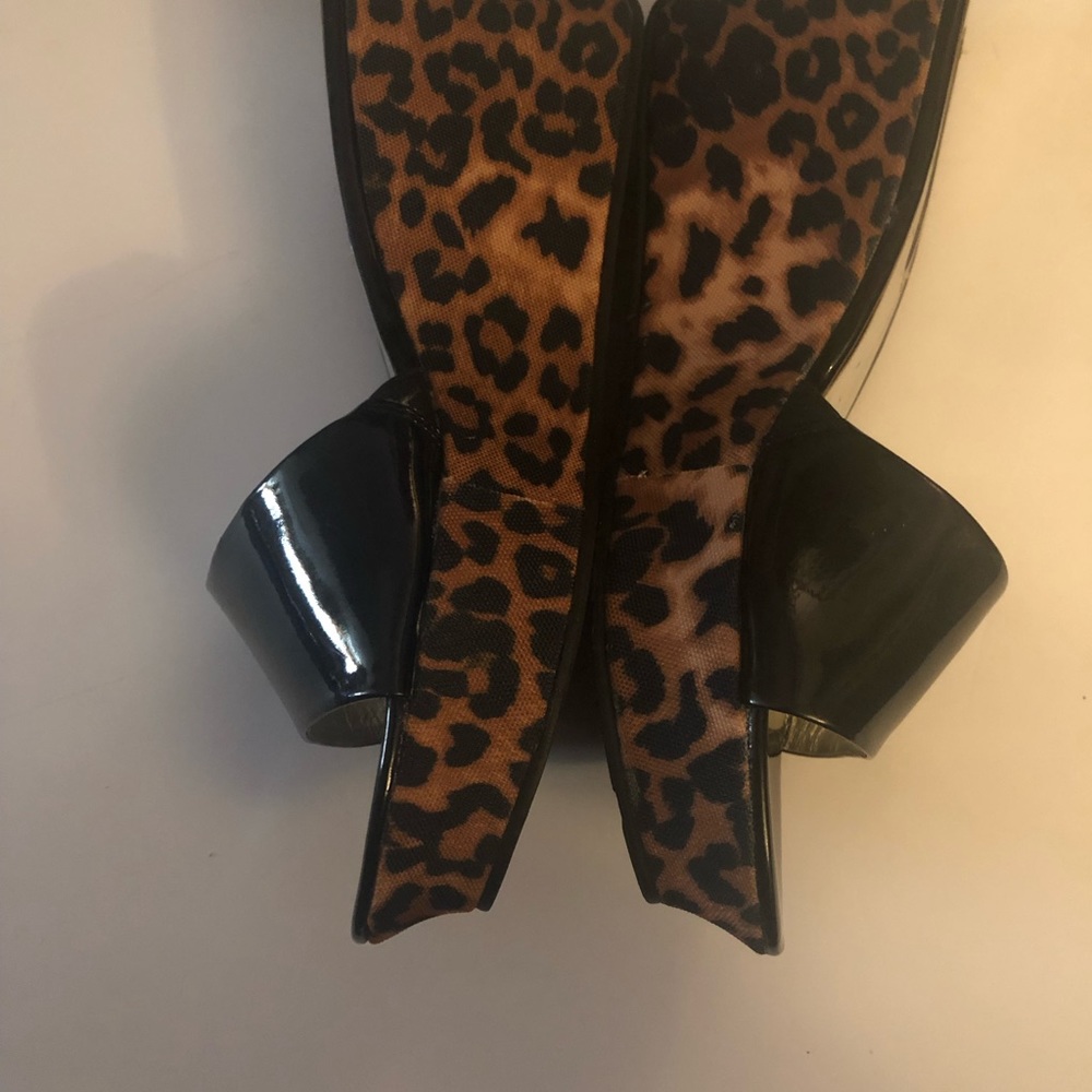 NineWest Leopard Print Wedges
